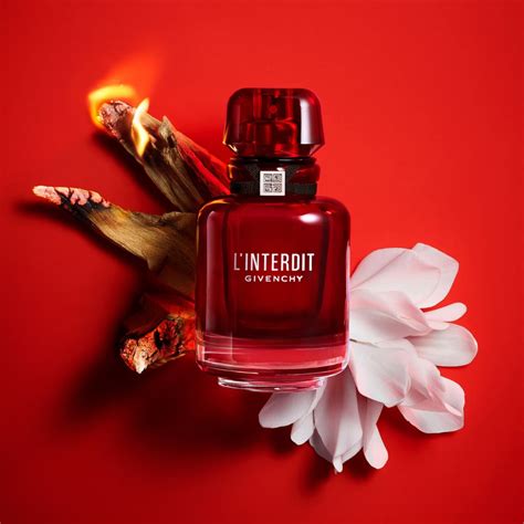 givenchy l'interdit rouge 30ml|Givenchy interdit rouge ultime.